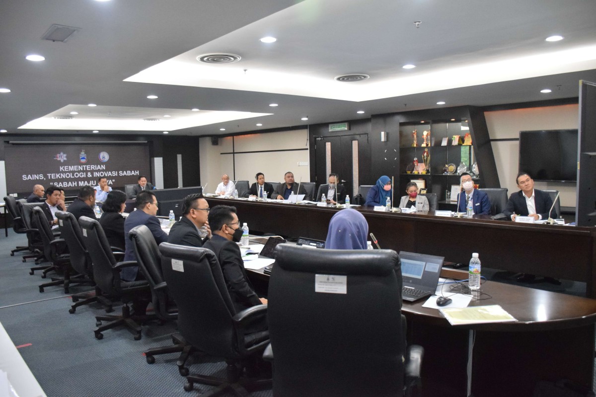Mesyuarat Jawatankuasa Pembangunan Infrastrukur Teknologi Digital Negeri Sabah bil 2.2022